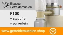 Elsässer Getreidemühle F100 im Video