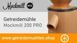 Grainlovers Getreidemühle Mockmill LINO 200 PRO im Video