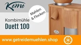 KoMo Getreidemühle Duett 100 im Video