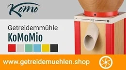 KoMo Getreidemühle KoMoMio im Video